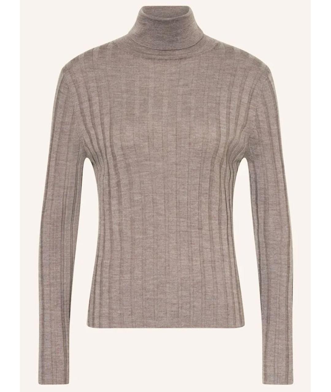 ALLUDE Серая шерстяная водолазка, фото 9