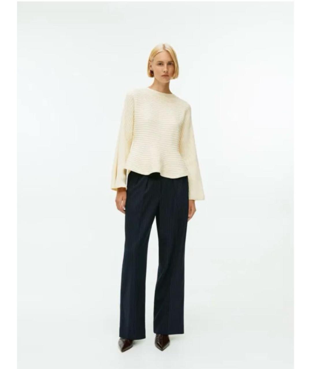 ARKET Бежевый хлопковый джемпер / свитер, фото 5