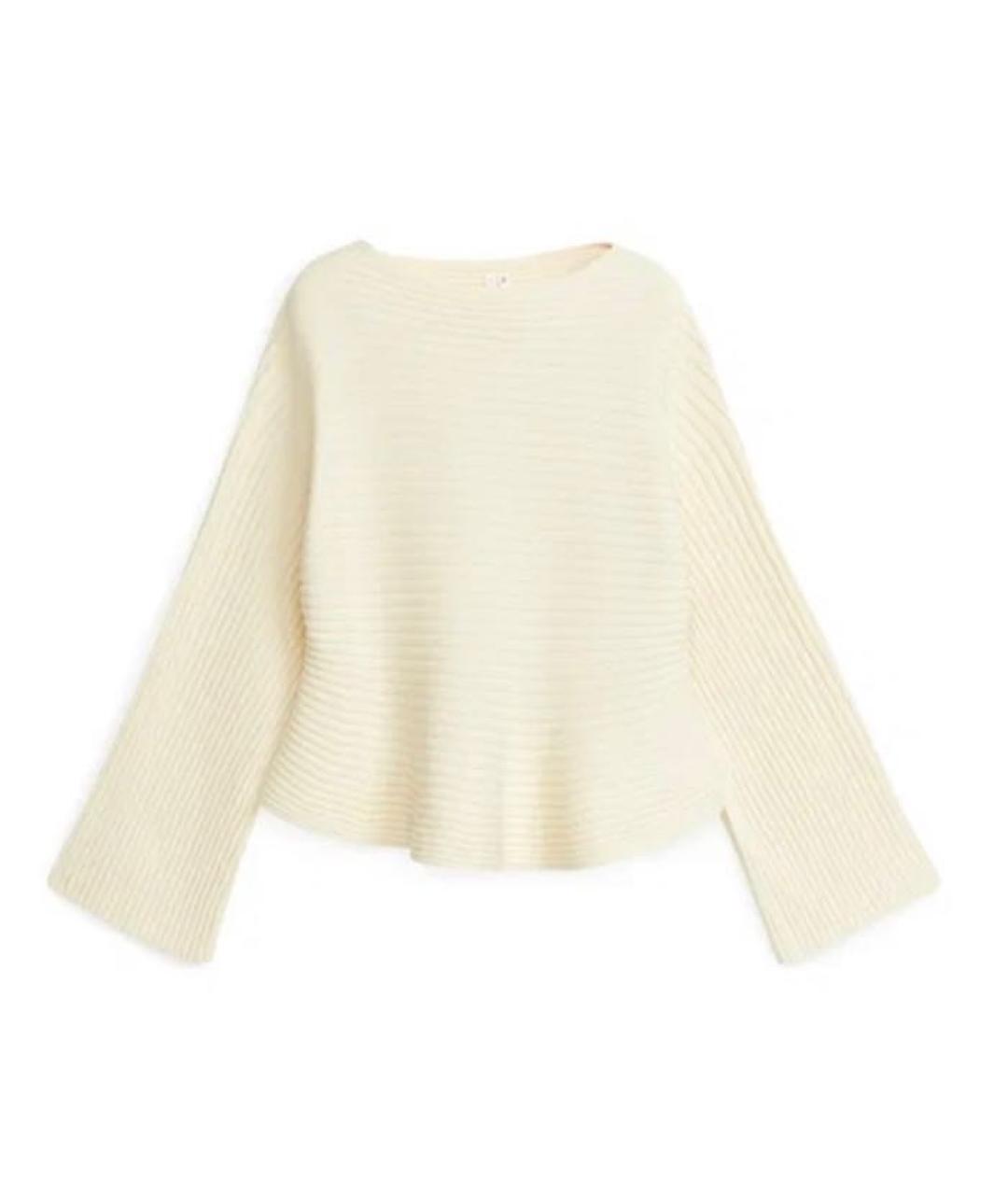 ARKET Бежевый хлопковый джемпер / свитер, фото 9