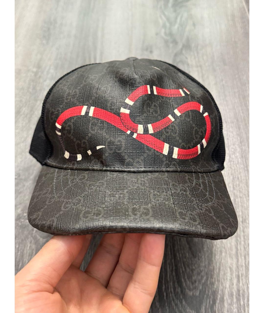 GUCCI Черная кепка/бейсболка, фото 2