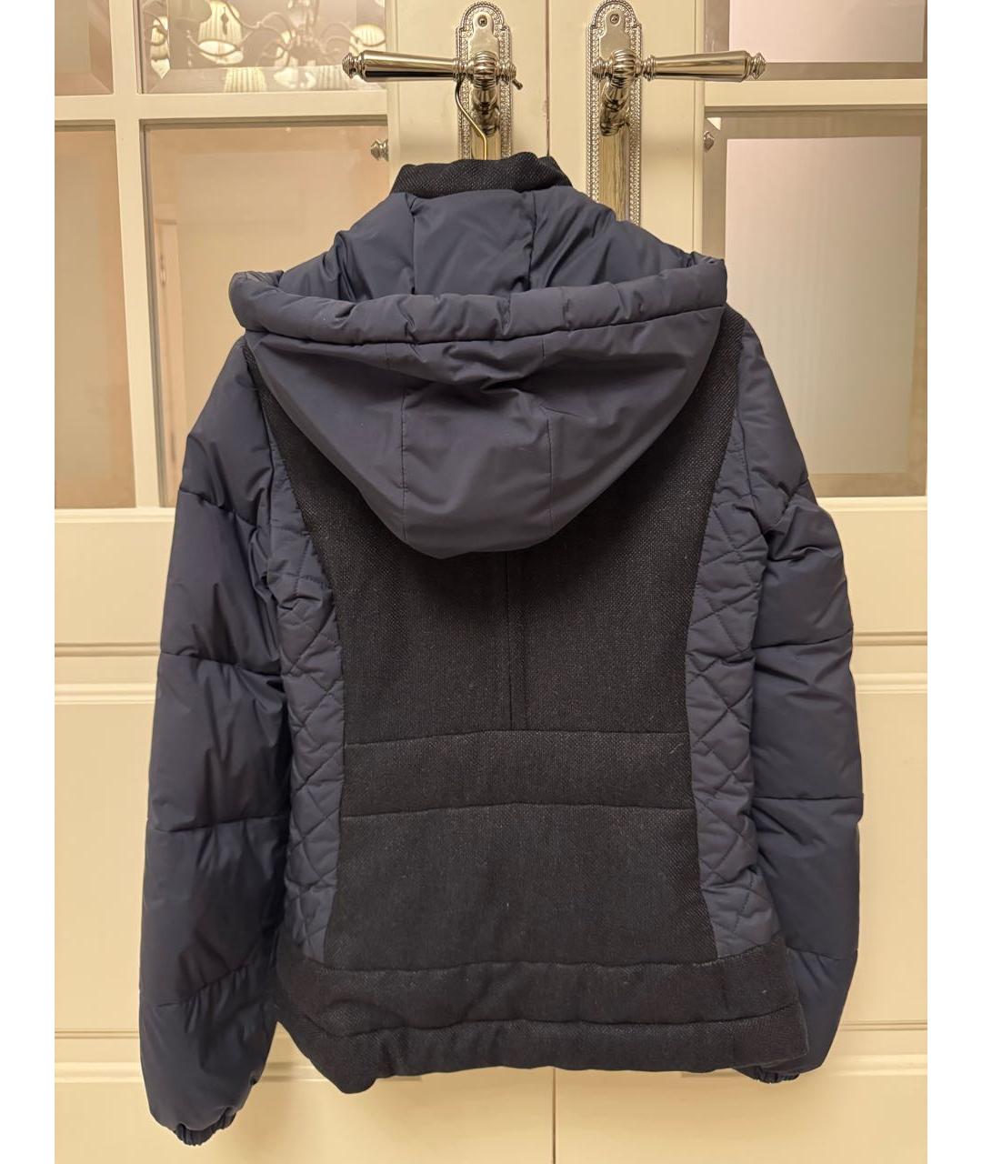 LORO PIANA Темно-синяя кашемировая куртка, фото 2