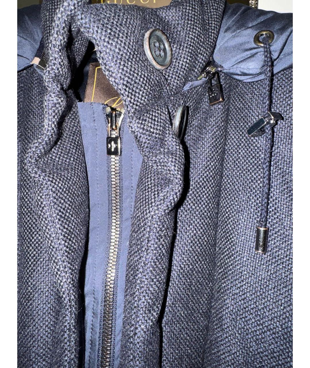 LORO PIANA Темно-синяя кашемировая куртка, фото 8