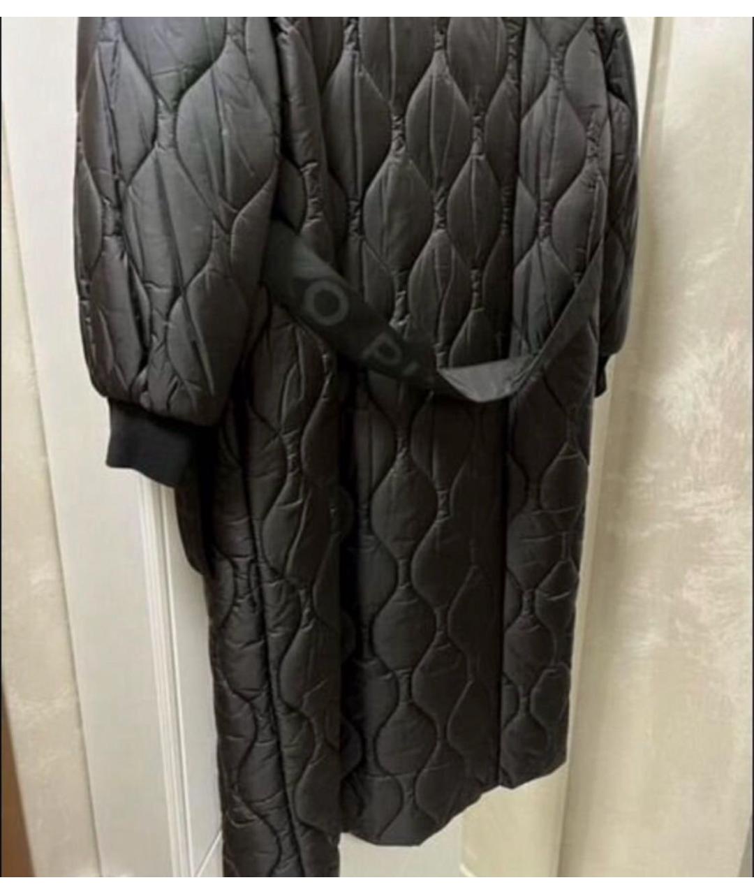 PINKO Черное пальто, фото 6