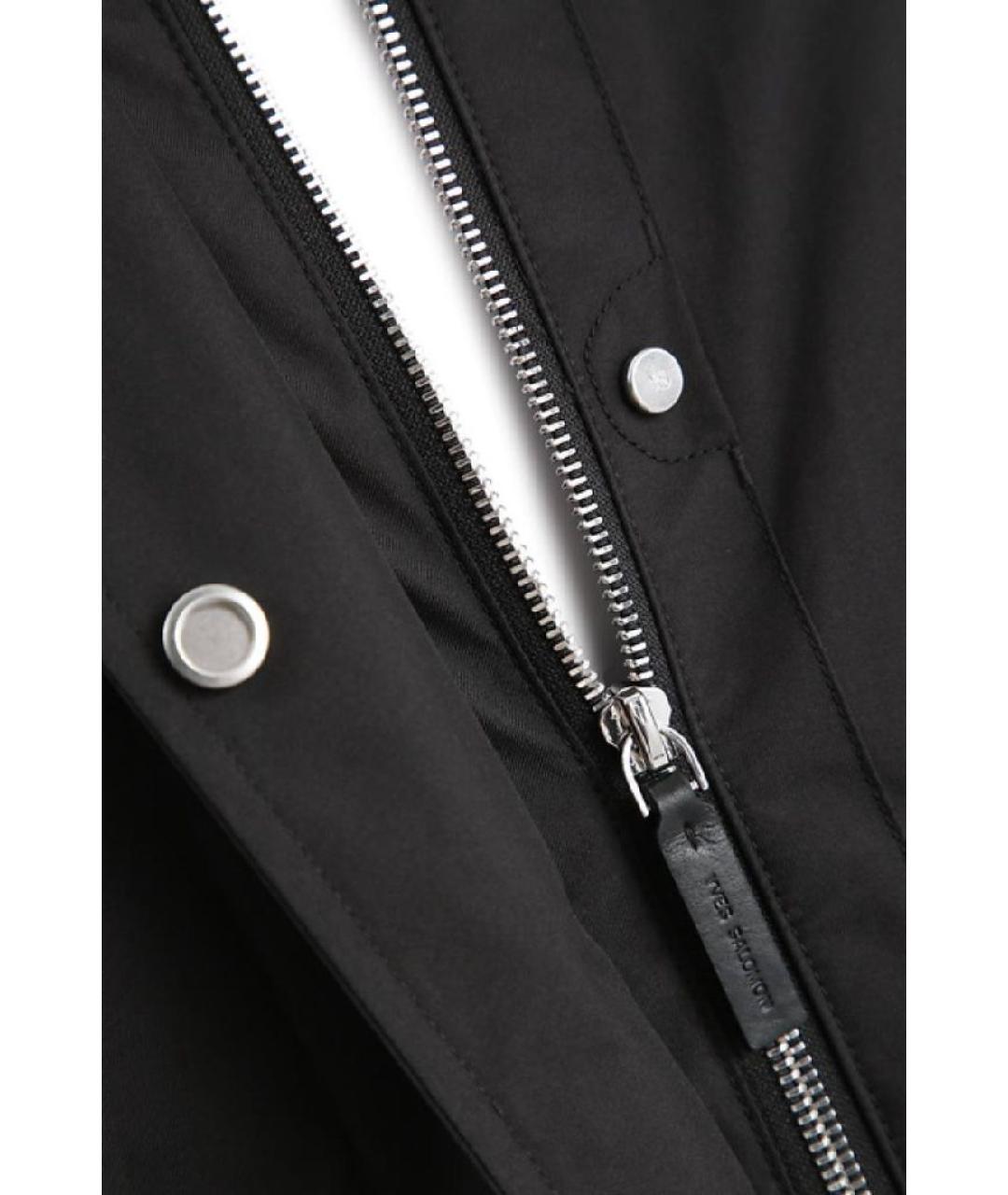 YVES SALOMON Черная полиамидовая парка, фото 6