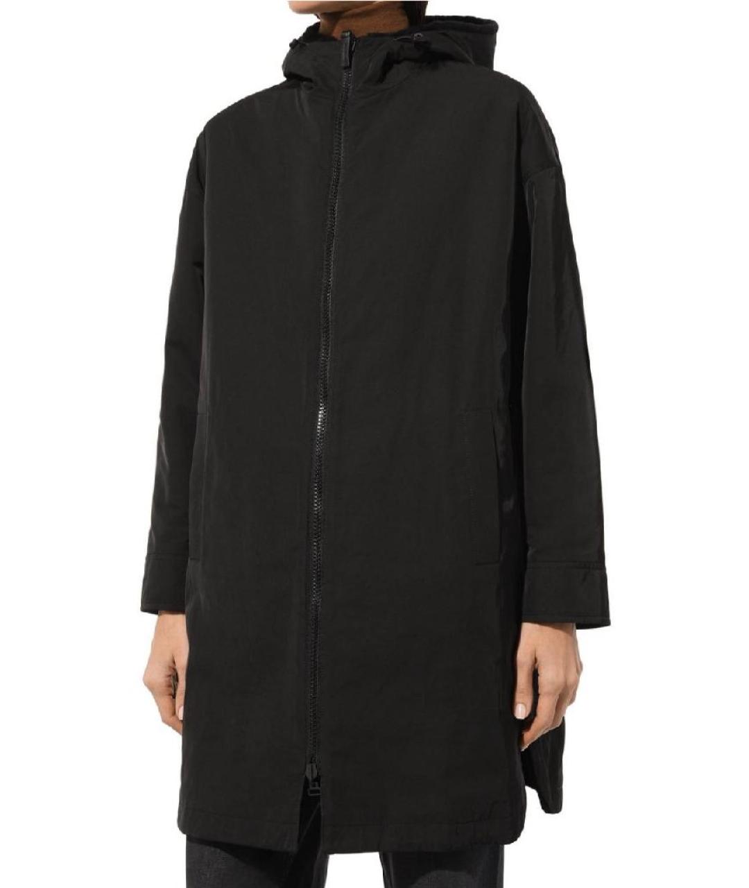YVES SALOMON Черная полиэстеровая парка, фото 6