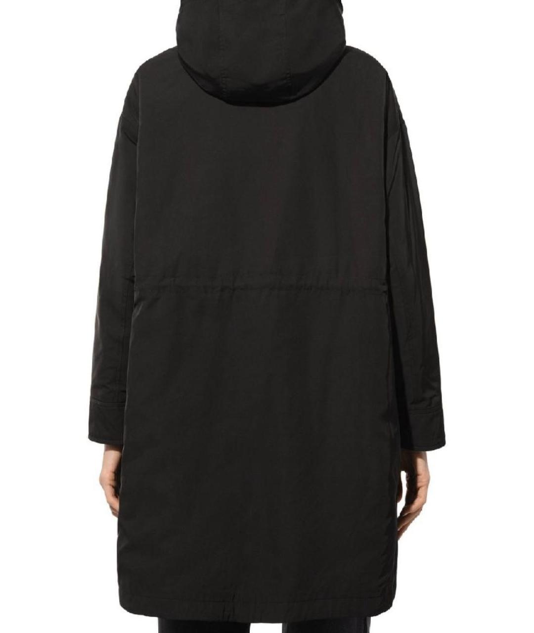 YVES SALOMON Черная полиэстеровая парка, фото 2
