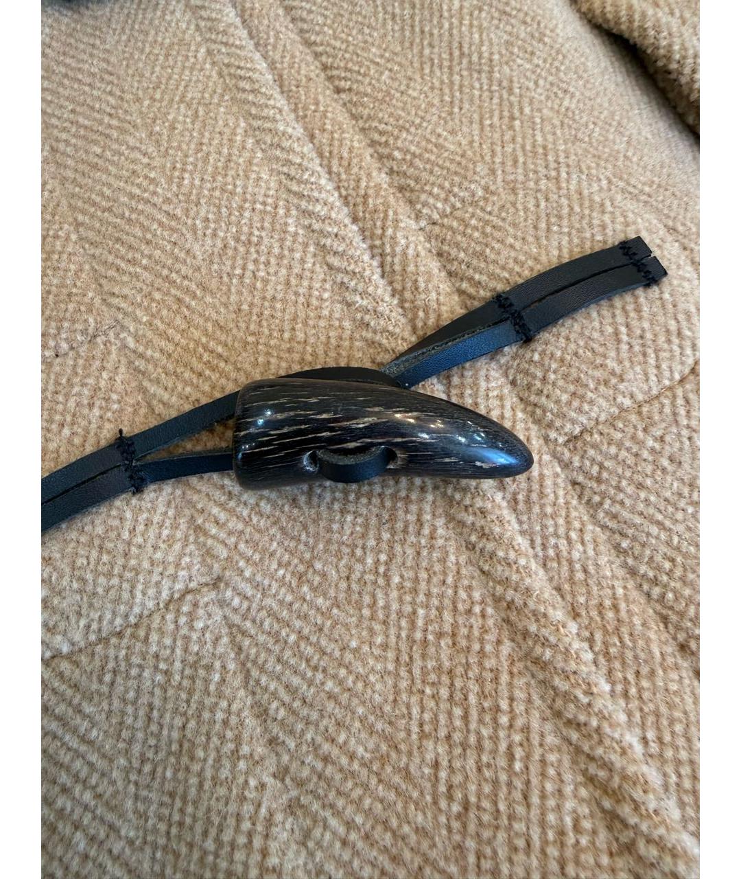 BURBERRY Бежевое шерстяное пальто, фото 4