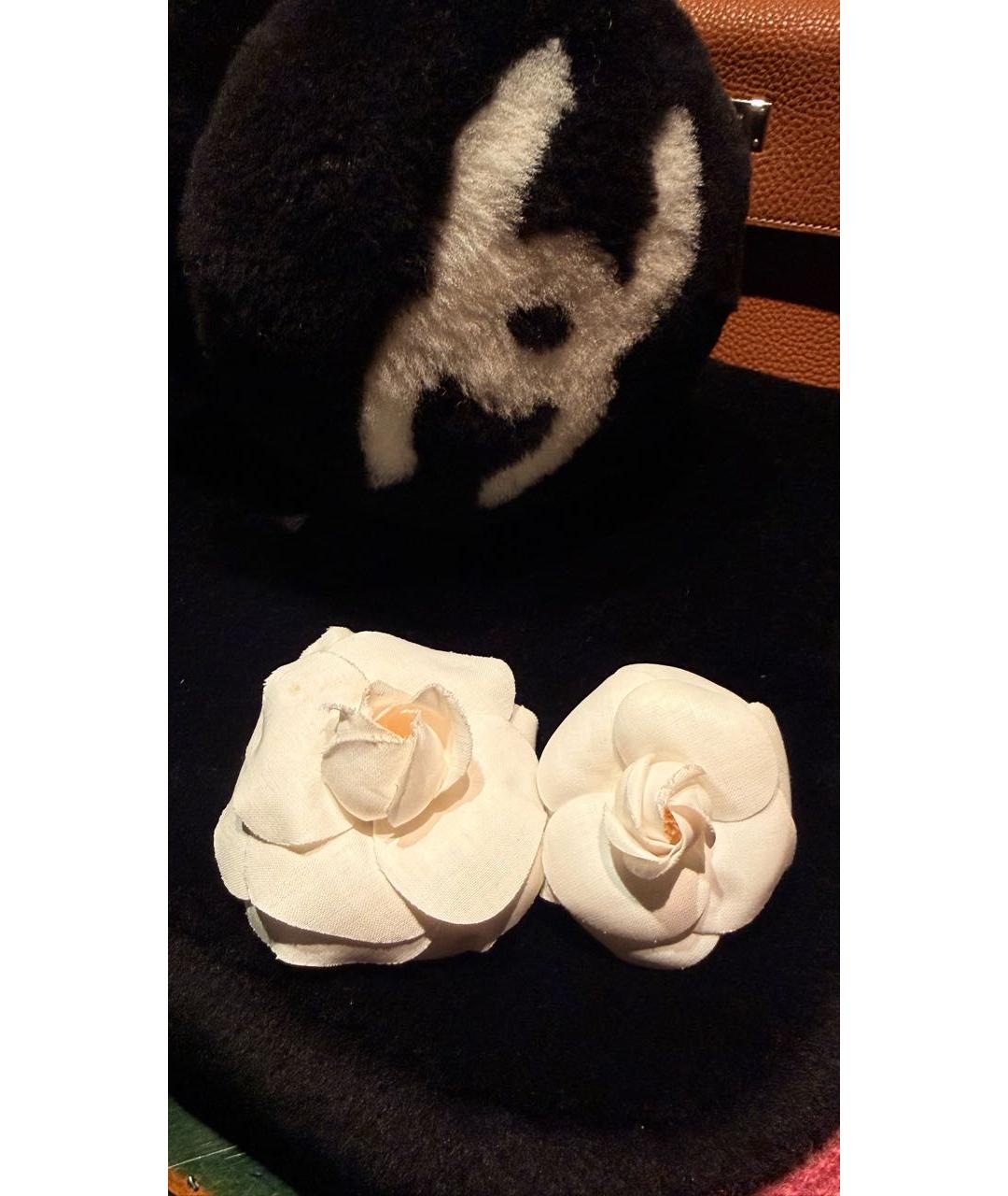 CHANEL Белая булавка / брошь, фото 2