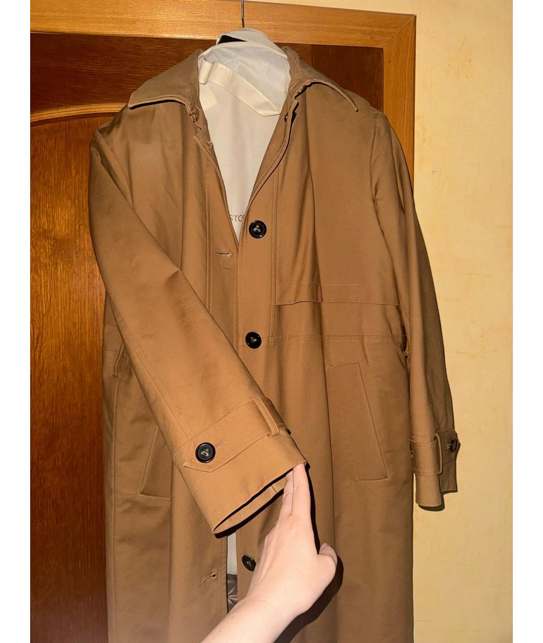 12 STOREEZ Бежевая хлопковая куртка, фото 7