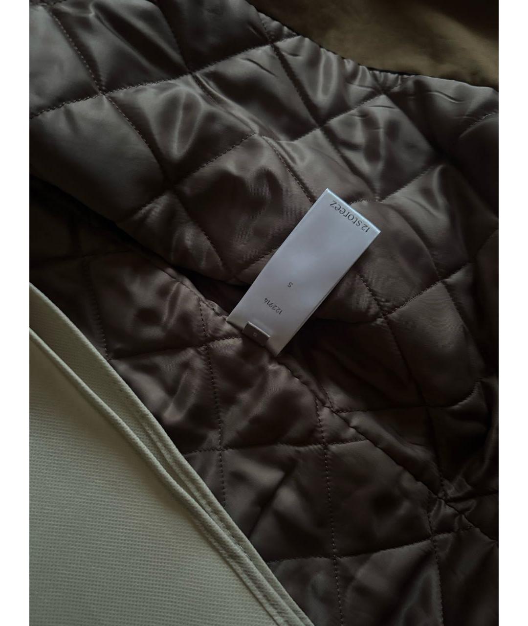 12 STOREEZ Бежевая хлопковая куртка, фото 6