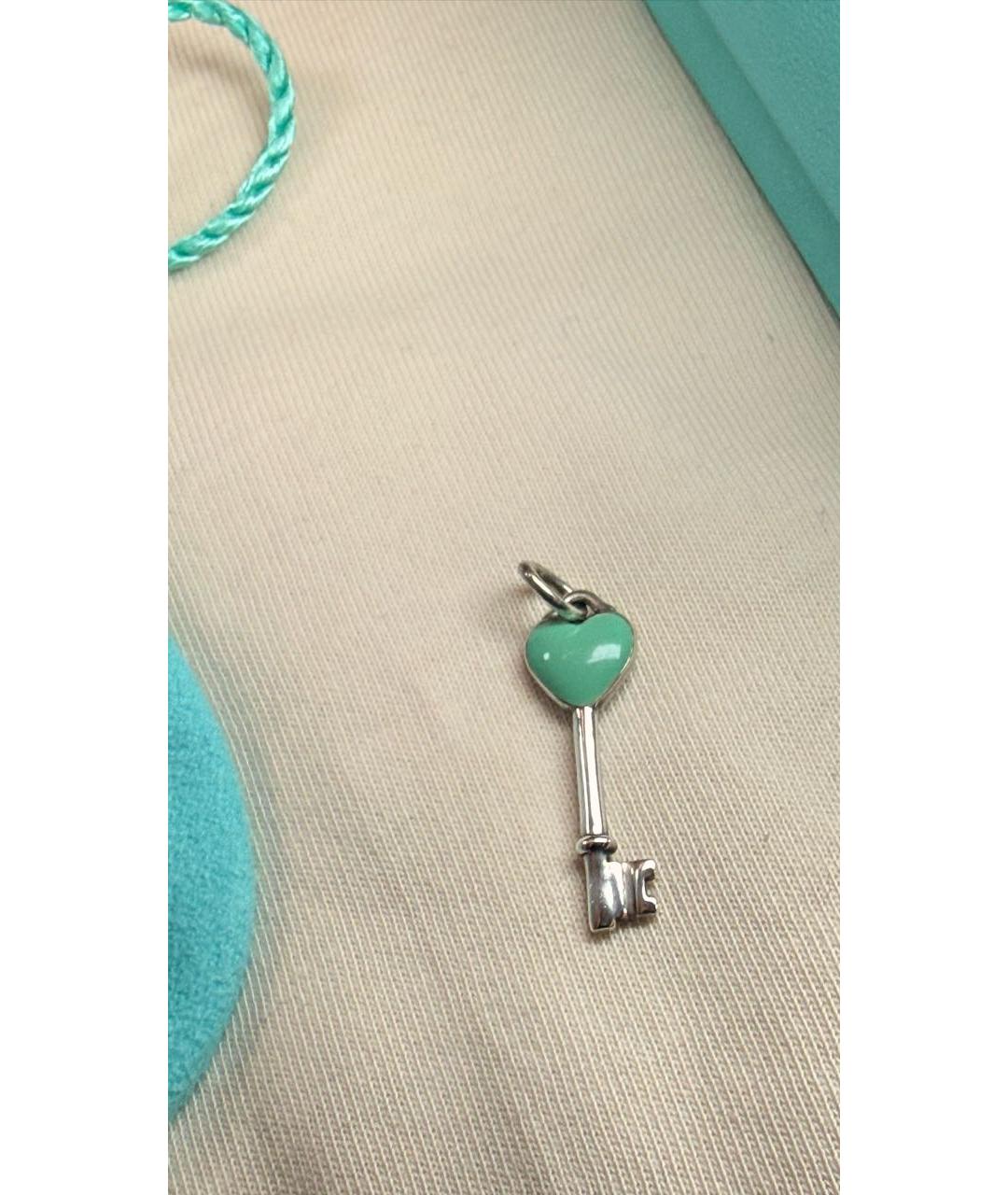 TIFFANY&CO Серебрянный серебряный кулон, фото 3