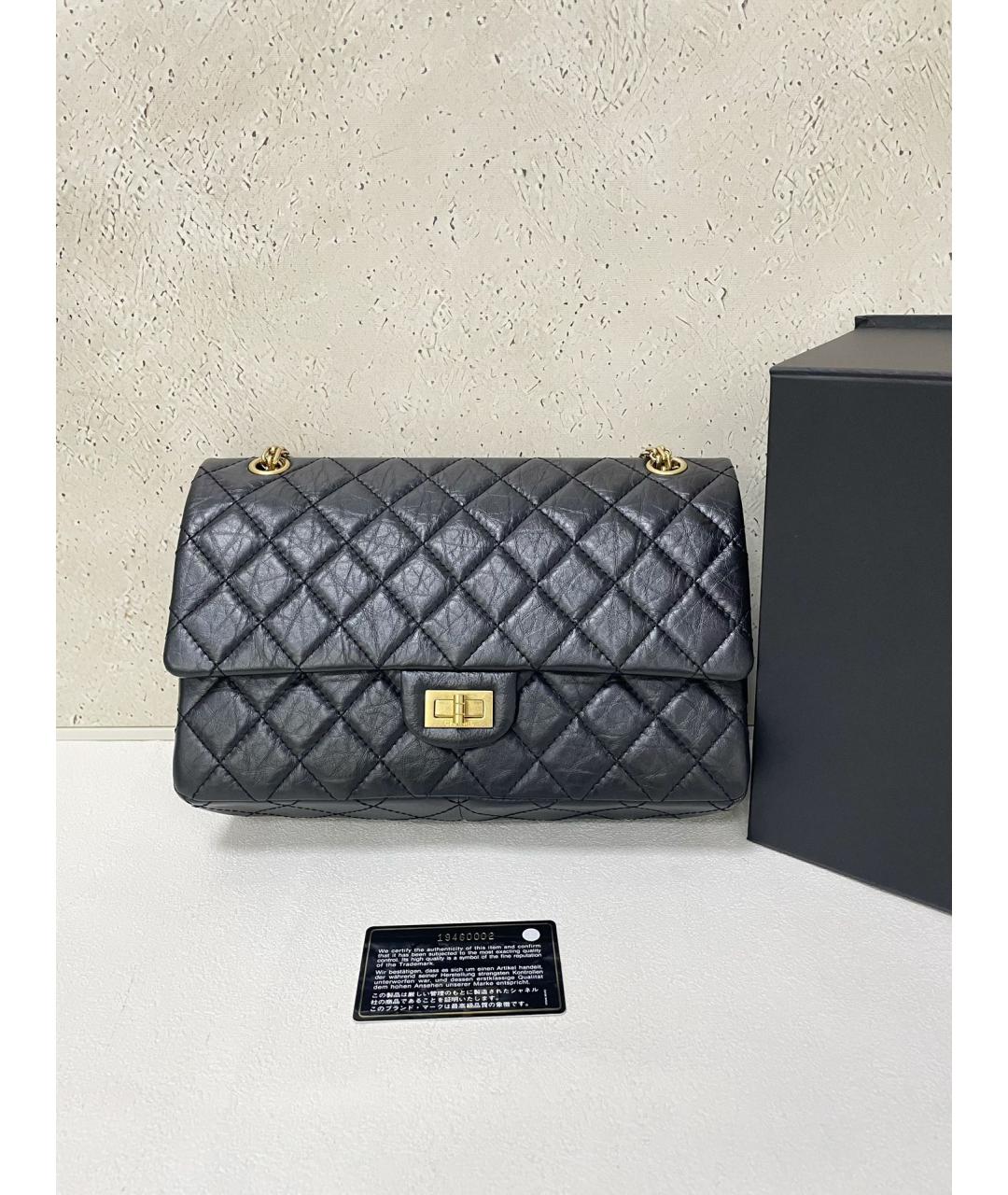 CHANEL Черная кожаная сумка через плечо, фото 5
