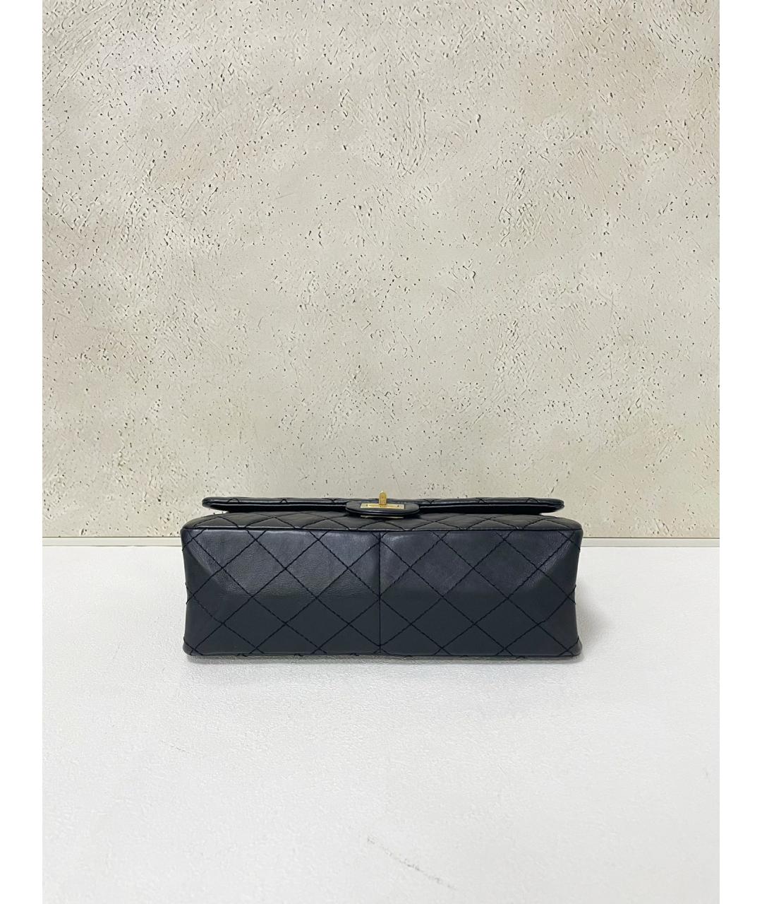 CHANEL Черная кожаная сумка через плечо, фото 3