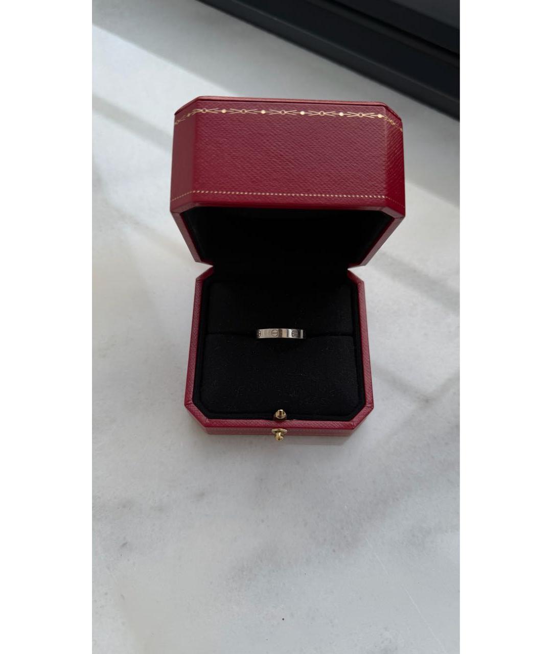 CARTIER Серебряное кольцо из белого золота, фото 3
