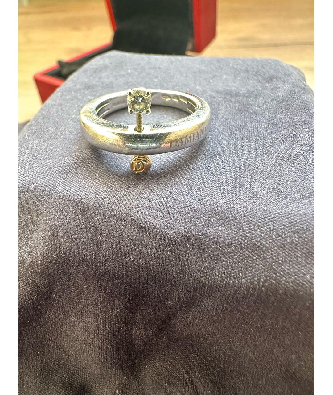 DAMIANI Белое кольцо из белого золота, фото 7
