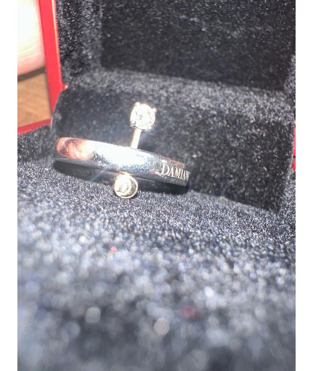 DAMIANI Белое кольцо из белого золота, фото 9
