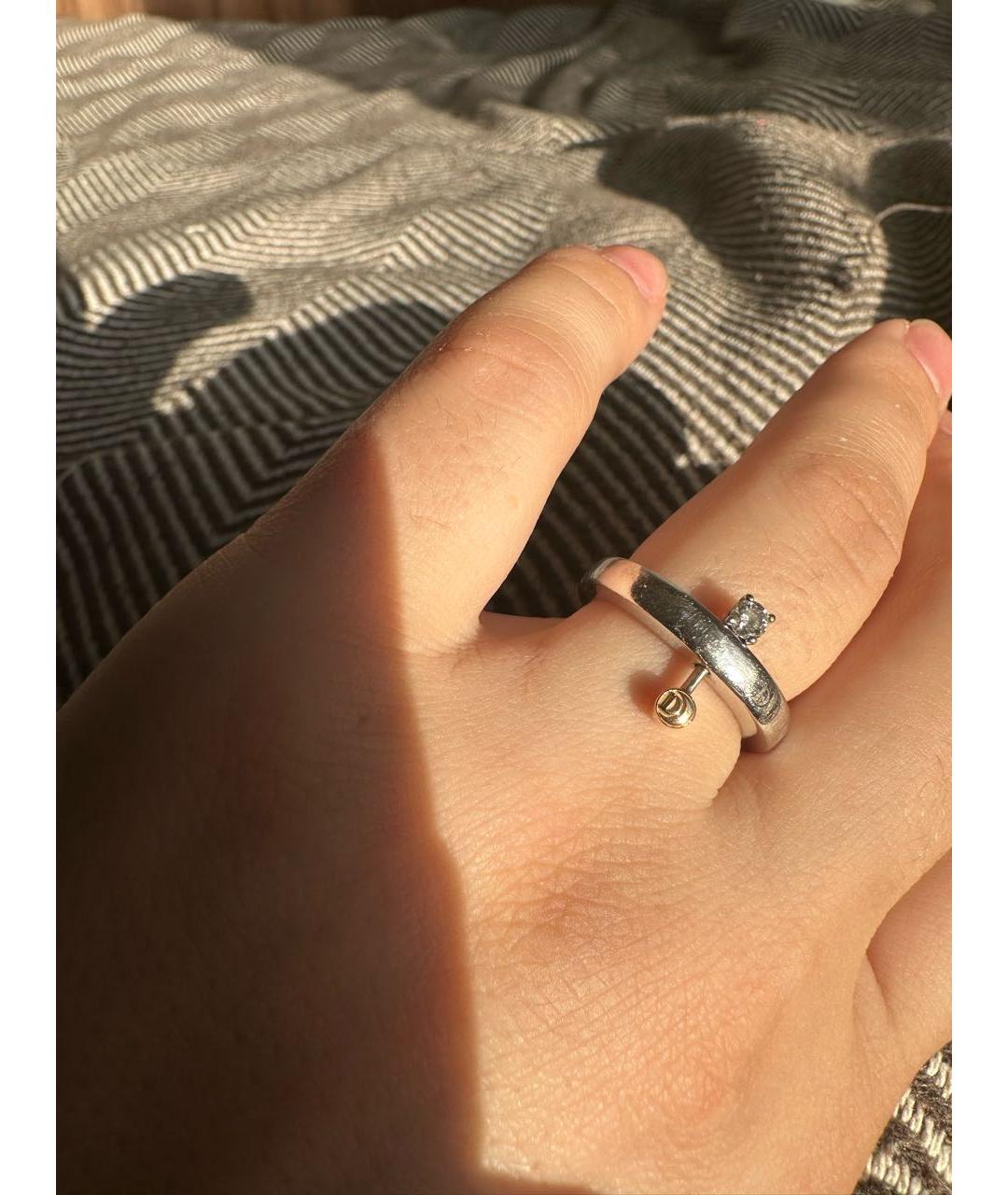 DAMIANI Белое кольцо из белого золота, фото 8