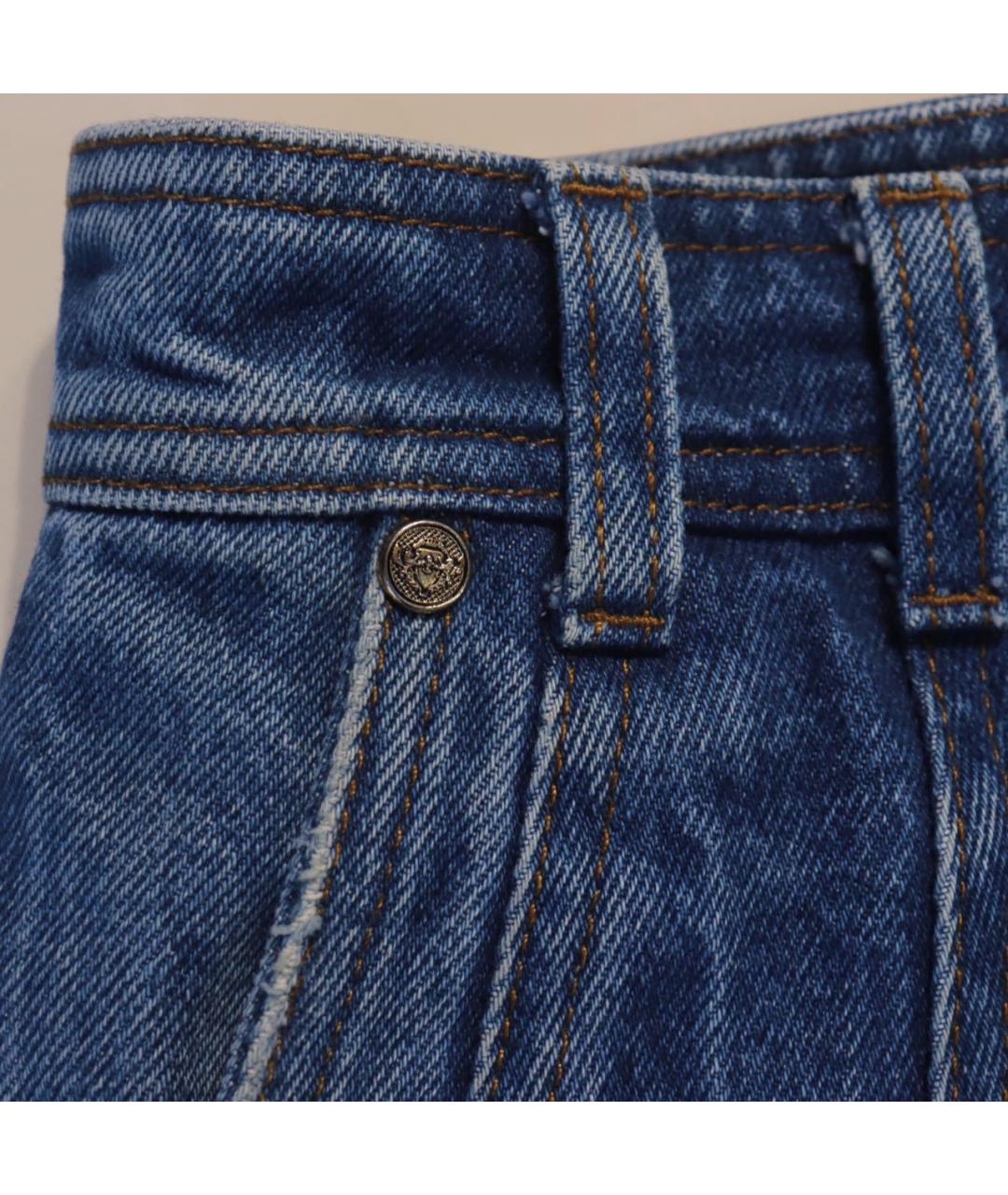 BALMAIN Синие хлопковые шорты, фото 6