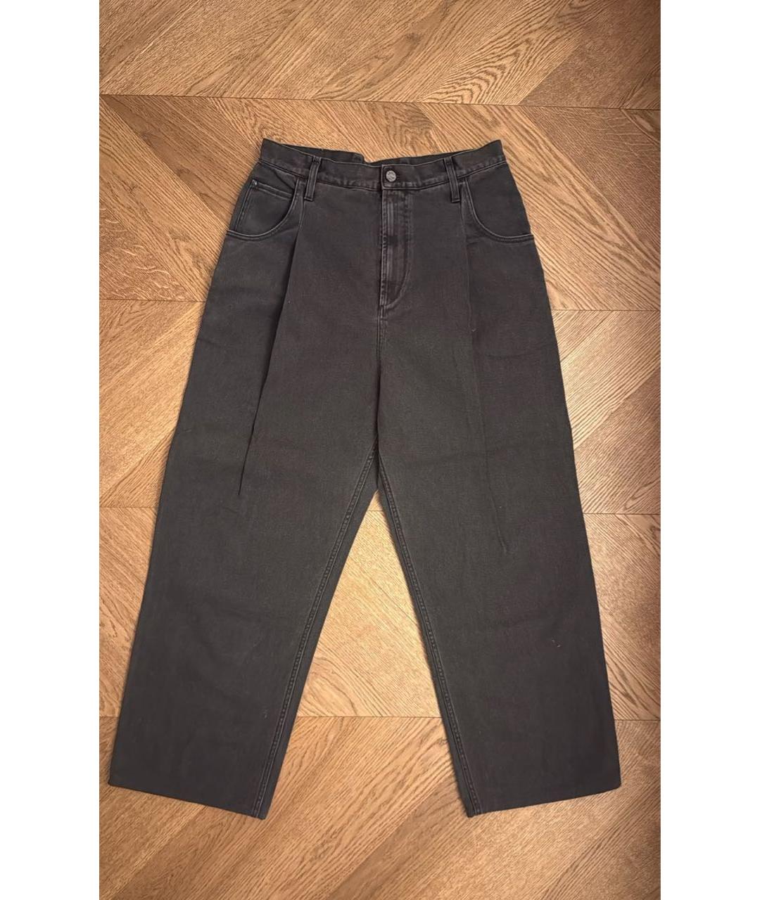 LOUIS VUITTON Черные прямые джинсы, фото 6