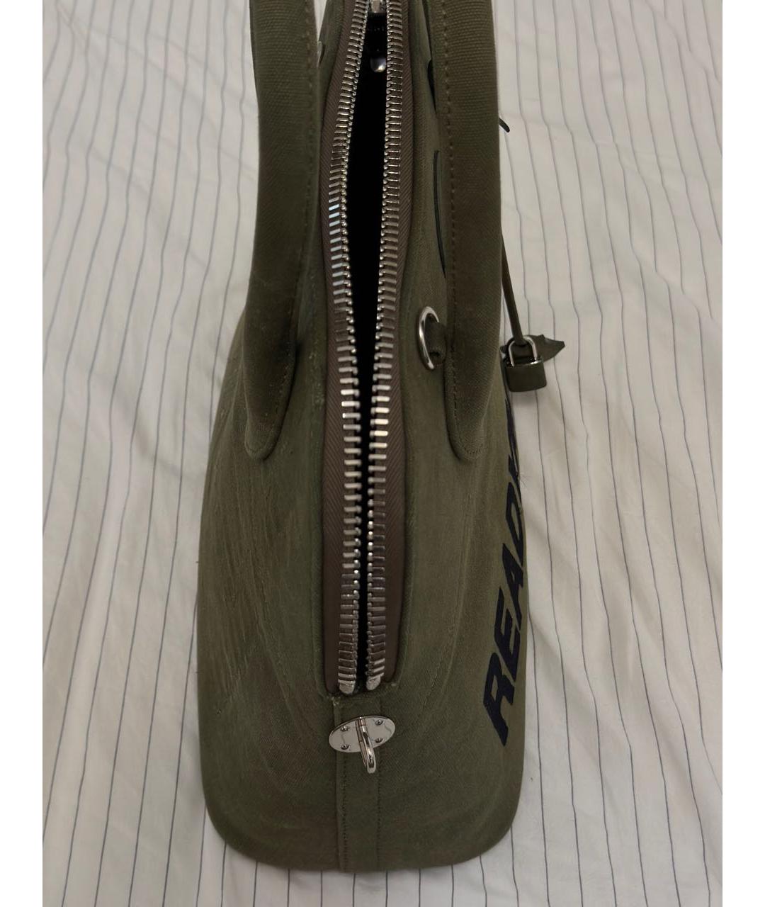 READYMADE Хаки сумка тоут, фото 3