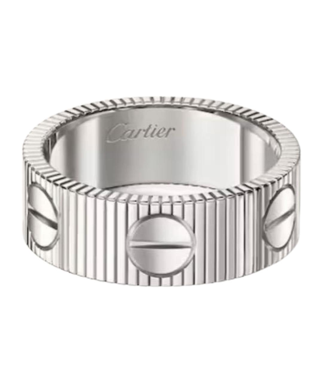 CARTIER Серебряное кольцо из белого золота, фото 1