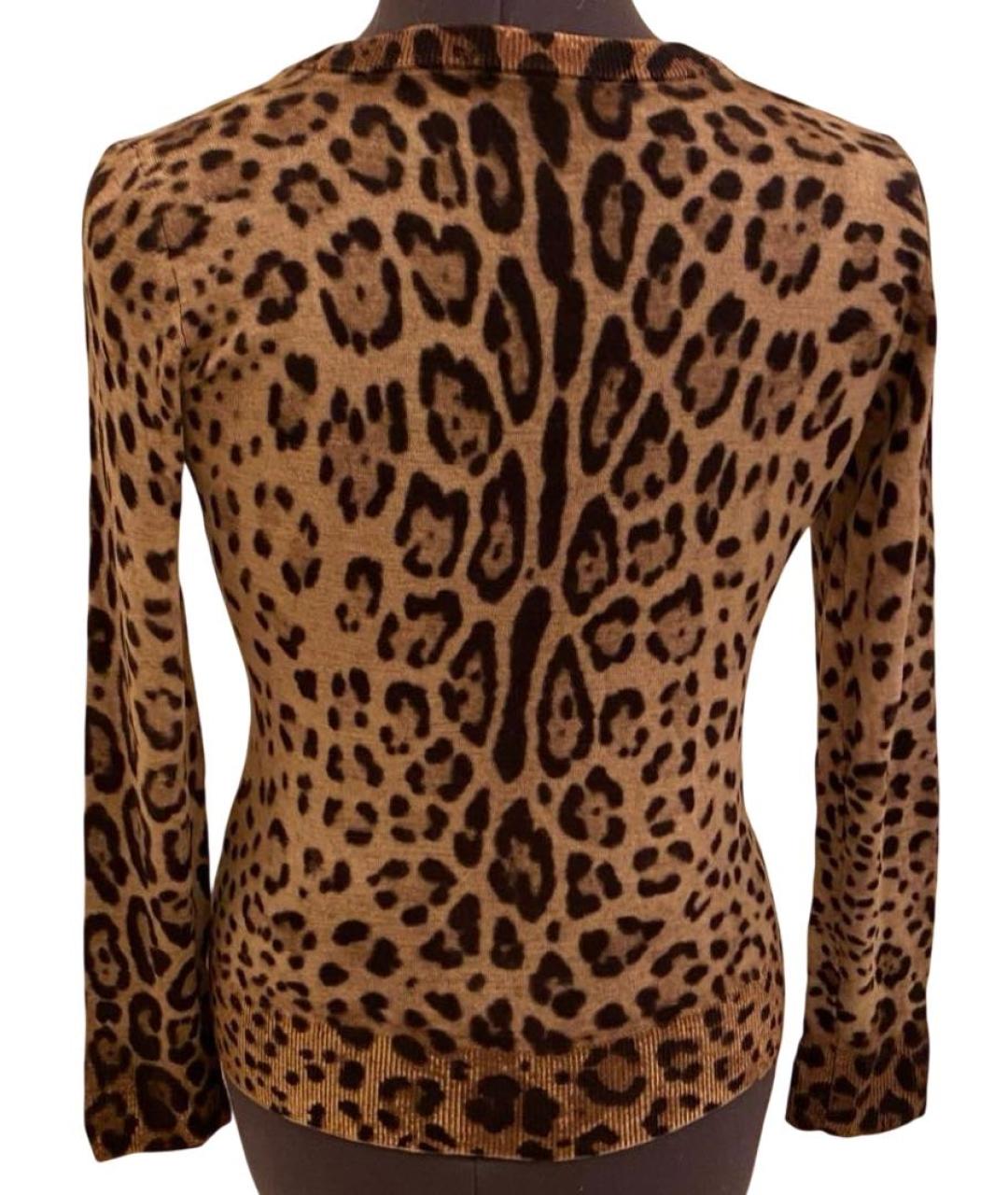 DOLCE&GABBANA Коричневый кардиган, фото 4