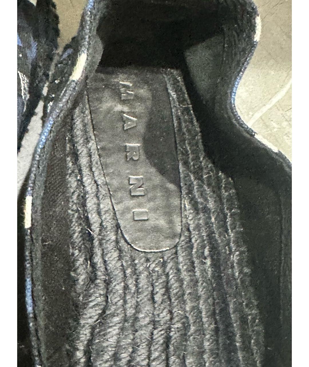 MARNI Мульти текстильные эспадрильи, фото 5