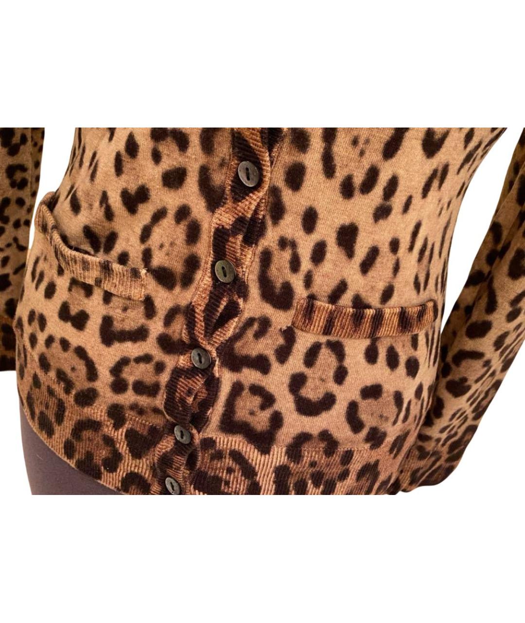 DOLCE&GABBANA Коричневый костюм с юбками, фото 3