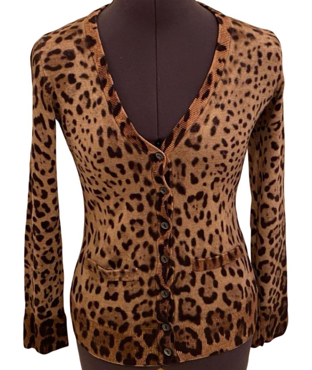 DOLCE&GABBANA Коричневый костюм с юбками, фото 2