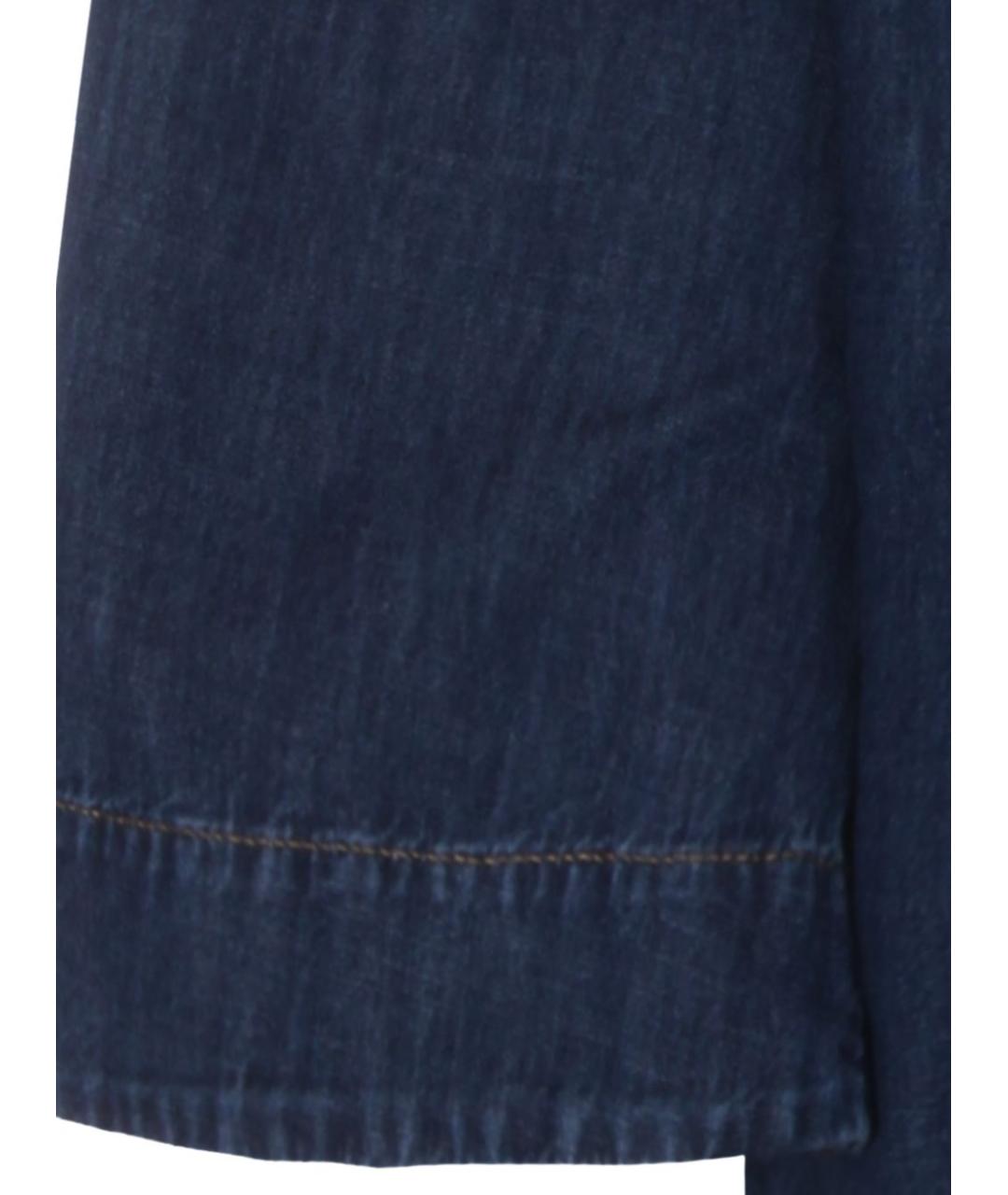 VALENTINO Синяя хлопковая рубашка, фото 3