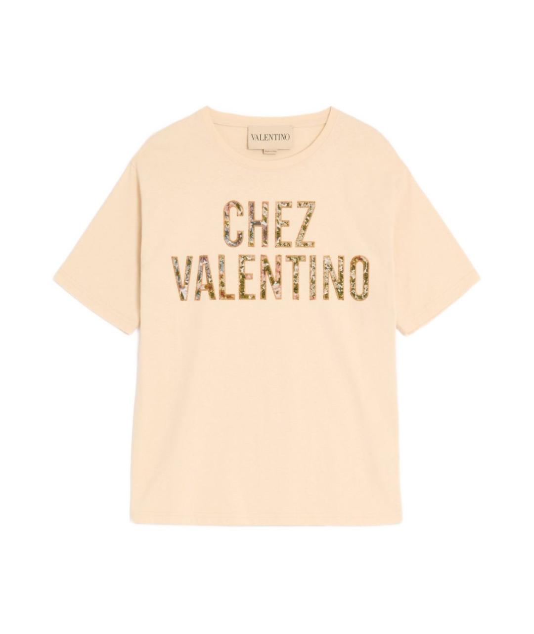 VALENTINO Хлопковая футболка, фото 1