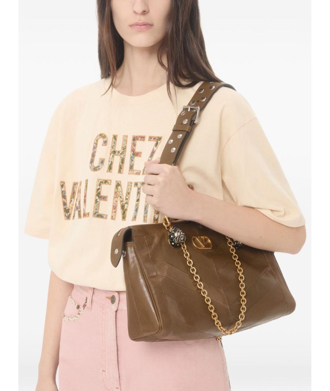 VALENTINO Хлопковая футболка, фото 5