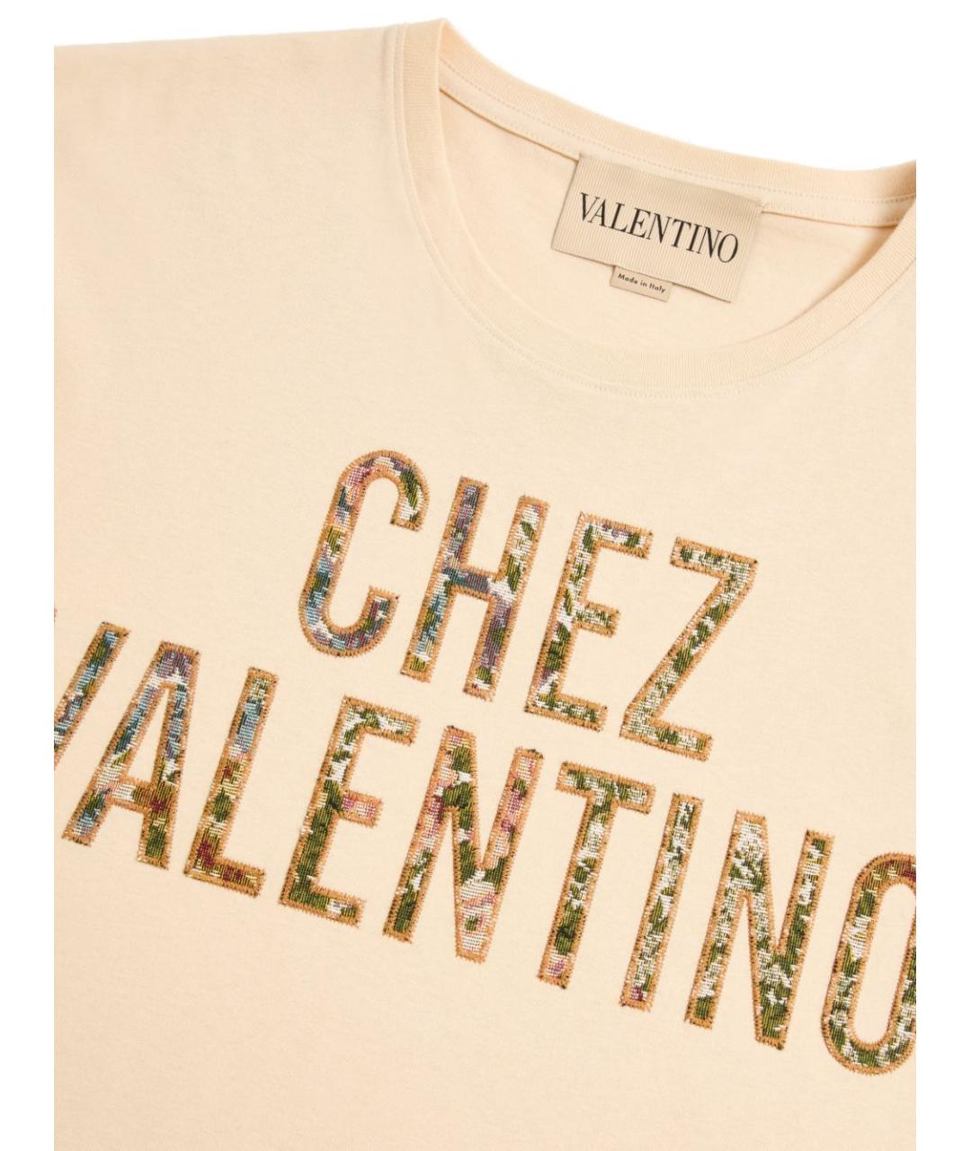 VALENTINO Хлопковая футболка, фото 6