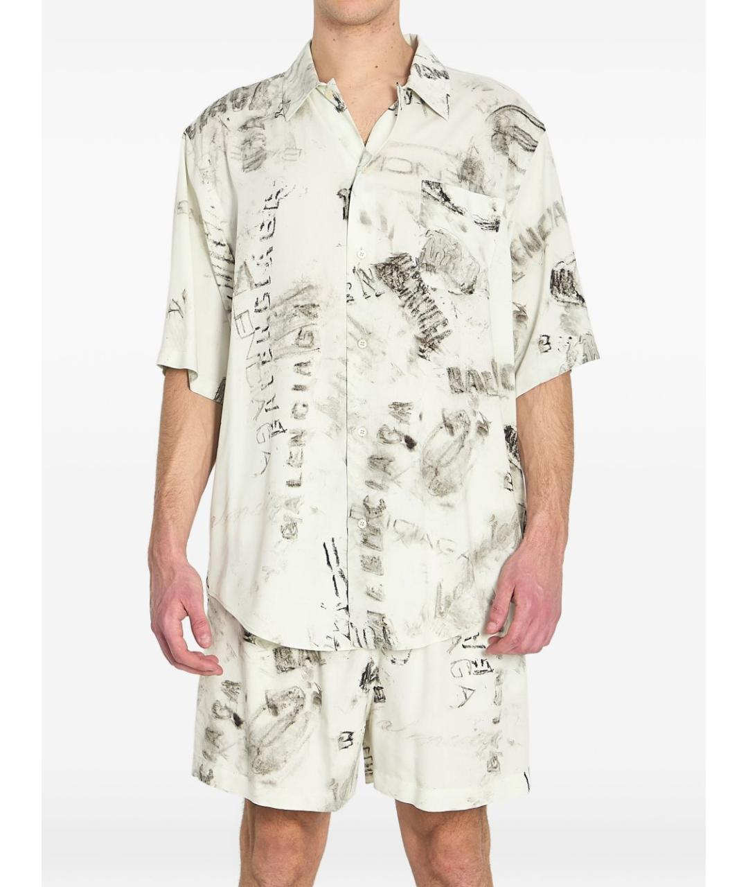 BALENCIAGA Мульти кэжуал рубашка, фото 2