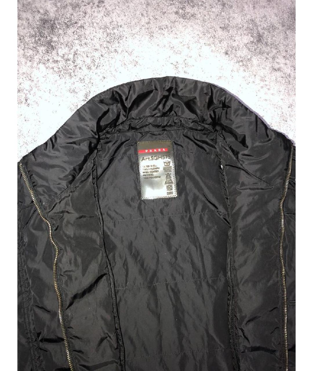 PRADA Черная куртка, фото 5