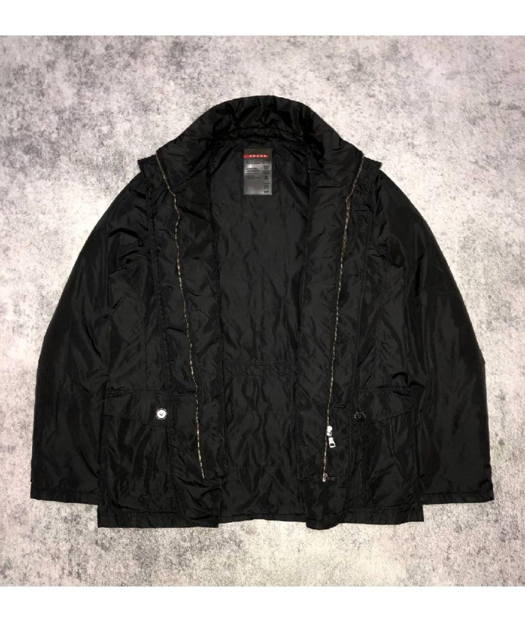 PRADA Черная куртка, фото 4