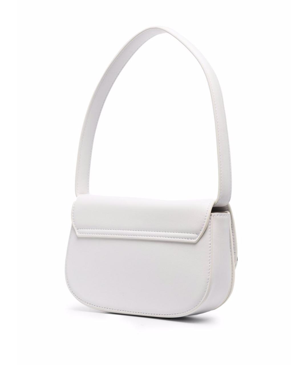 DIESEL Белая сумка через плечо из искусственной кожи, фото 2
