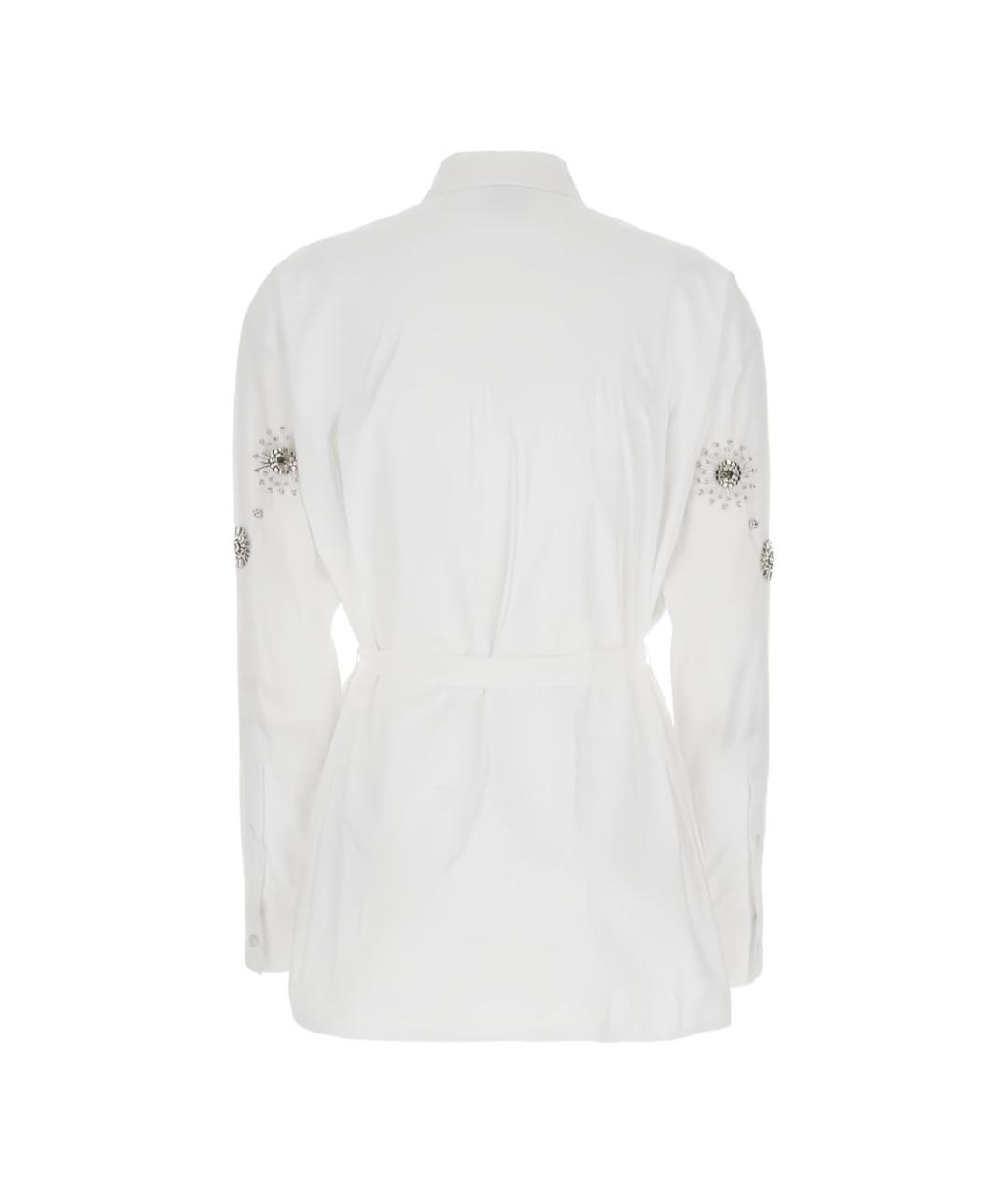 PINKO Белая хлопковая рубашка, фото 2