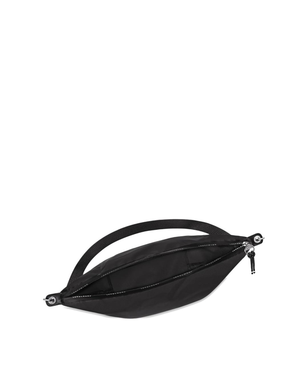 LONGCHAMP Черная синтетическая сумка через плечо, фото 3