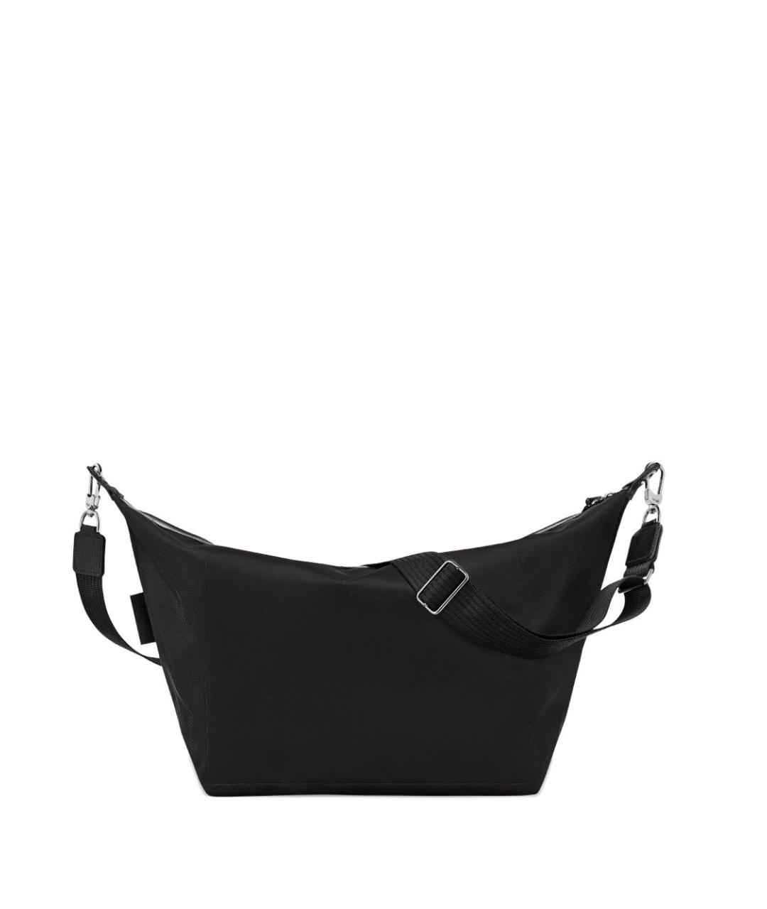 LONGCHAMP Черная синтетическая сумка через плечо, фото 5