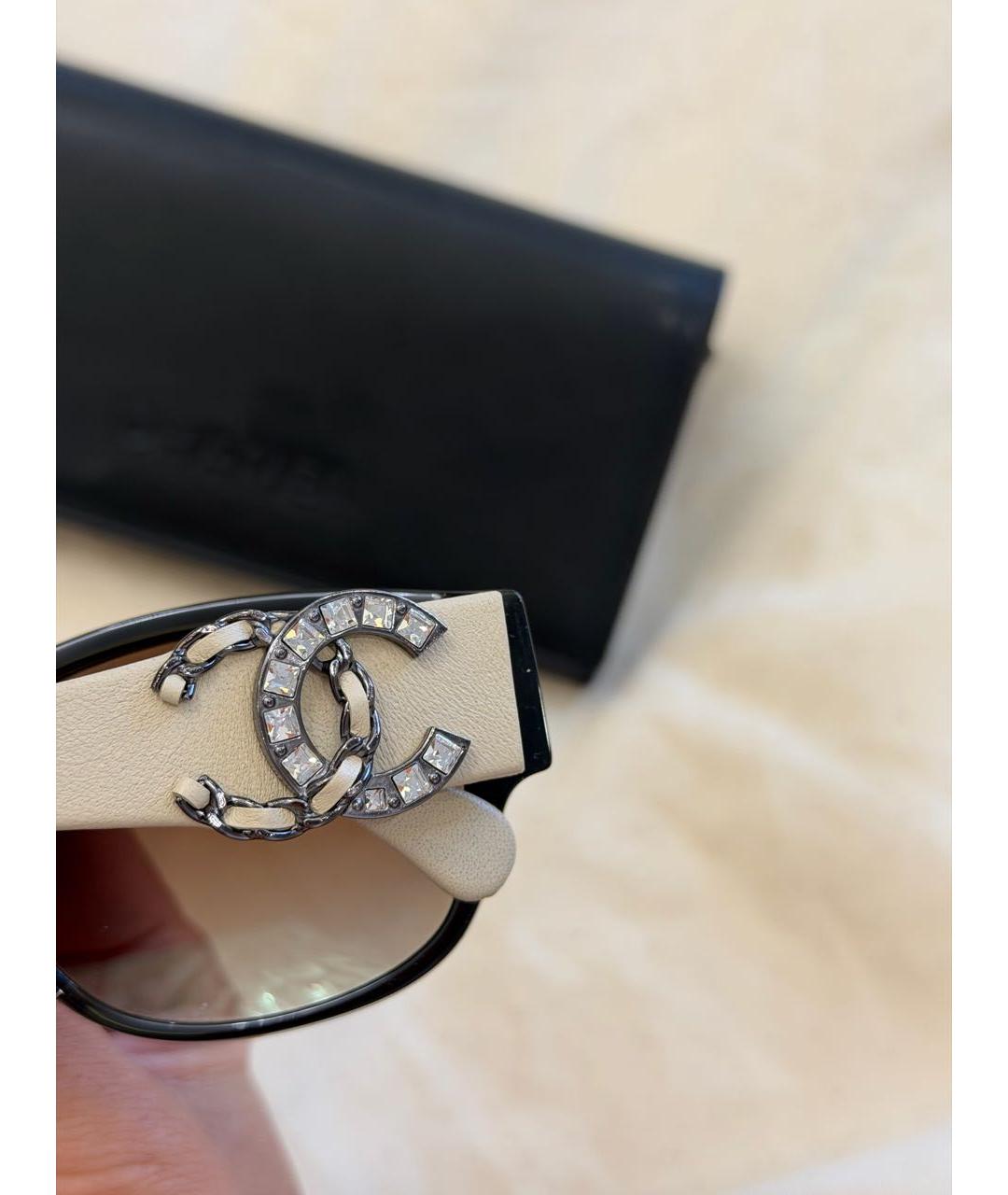 CHANEL Мульти пластиковые солнцезащитные очки, фото 3