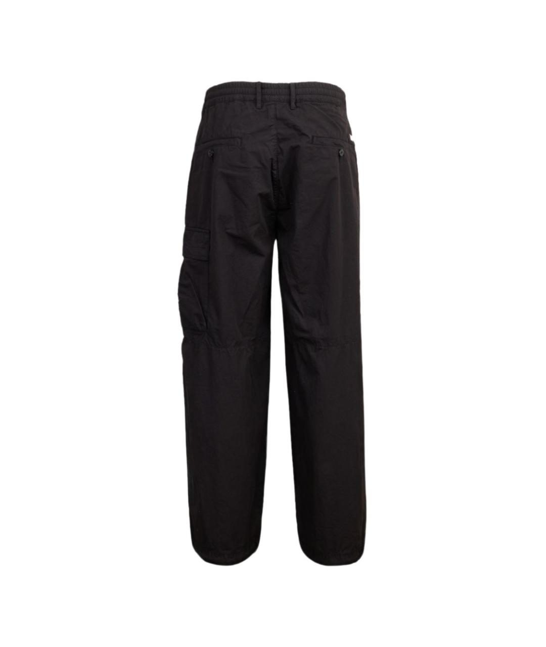 CP COMPANY Черные хлопковые повседневные брюки, фото 4