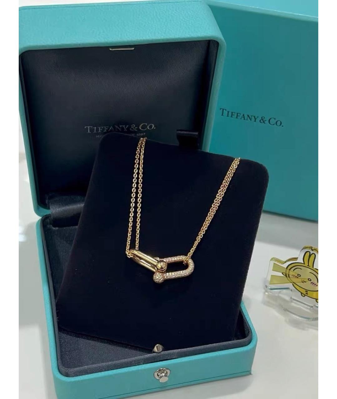 TIFFANY&CO Золотая подвеска из розового золота, фото 3
