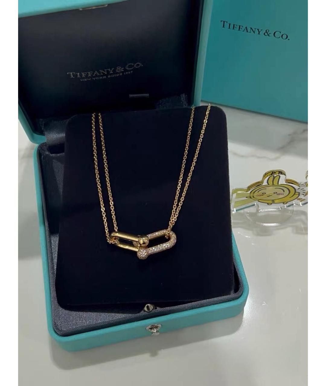 TIFFANY&CO Золотая подвеска из розового золота, фото 4