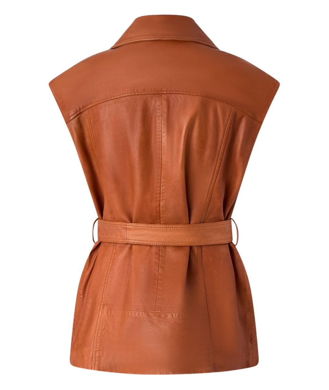 PINKO Оранжевый полиэстеровый жилет, фото 2