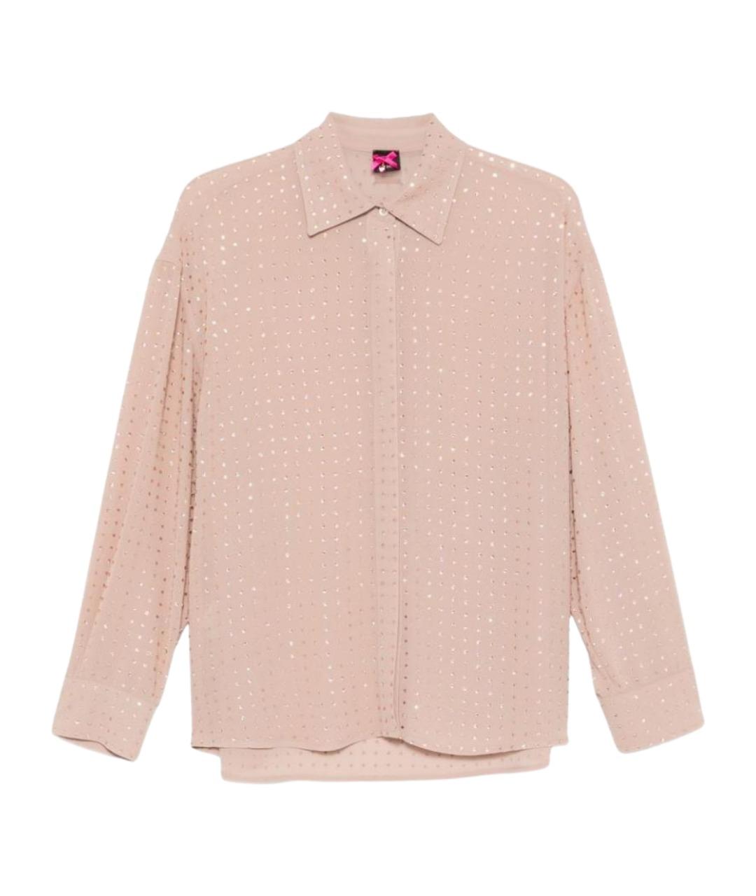 PINKO Розовая полиэстеровая рубашка, фото 1