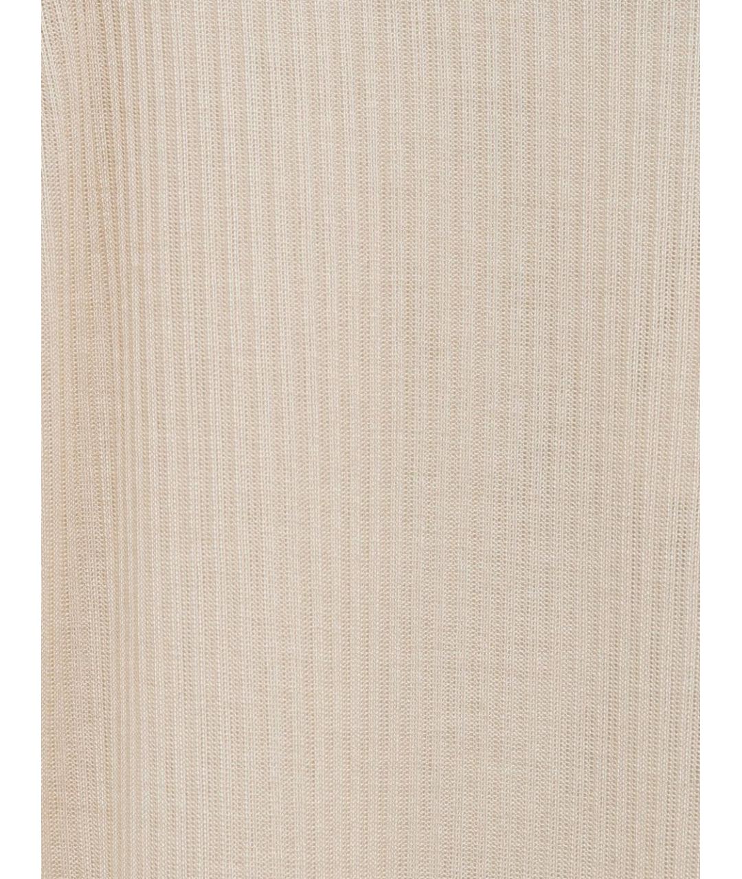 LEMAIRE Бежевая вискозная майка, фото 3