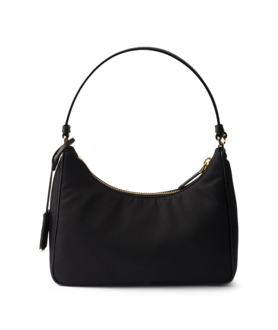 PRADA Черная синтетическая сумка через плечо, фото 2