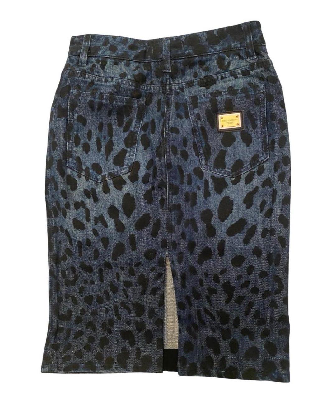 DOLCE&GABBANA Синий костюм с юбками, фото 7