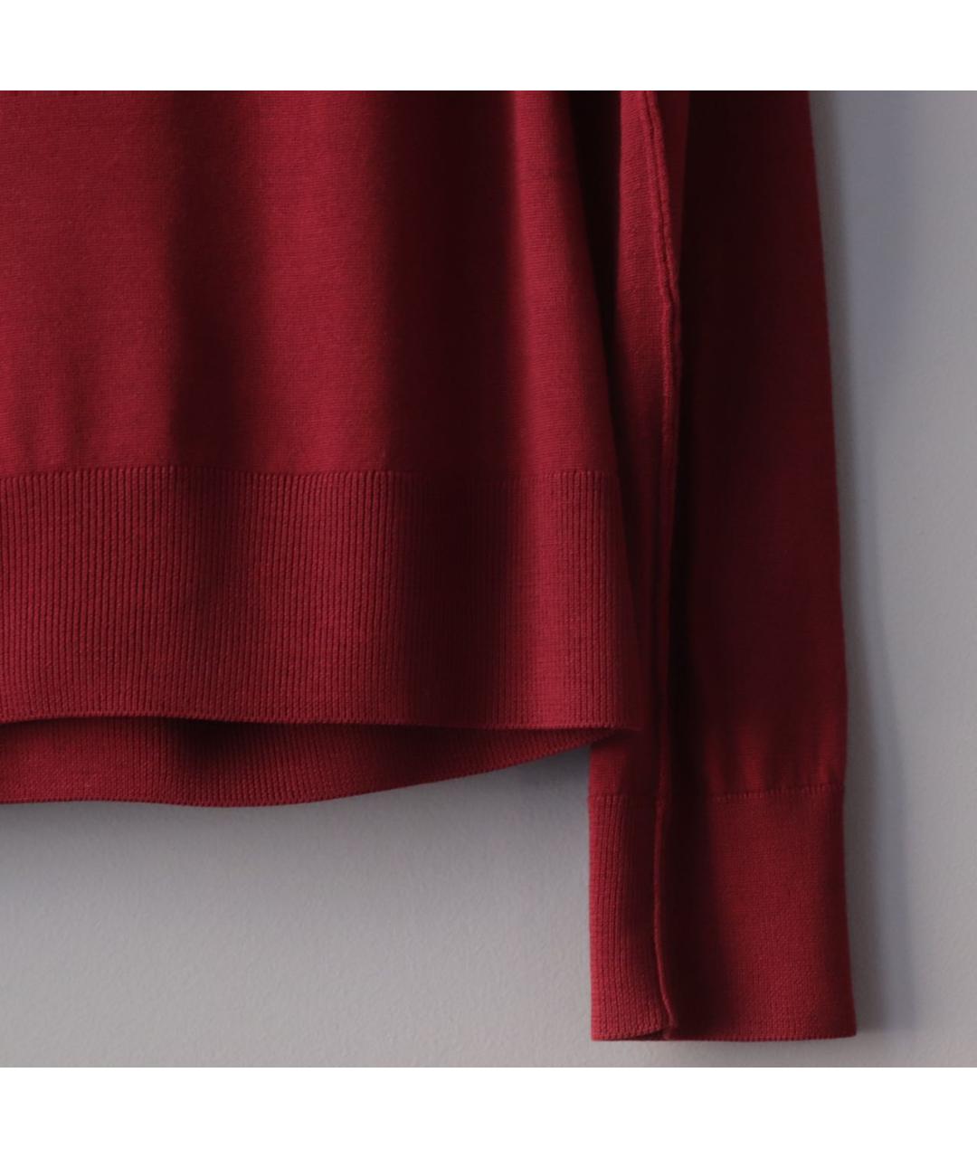 DOLCE&GABBANA Бордовый шерстяной кардиган, фото 6